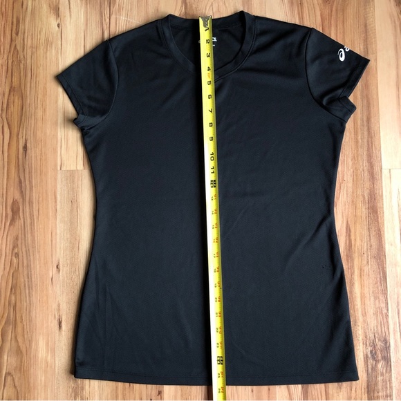 ASICS Active Shirt Short Sleeve Black Medium Women’s - Picture 6 of 16